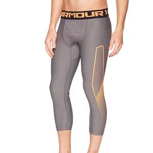 Under Armour Gray and Orange Men's Pants